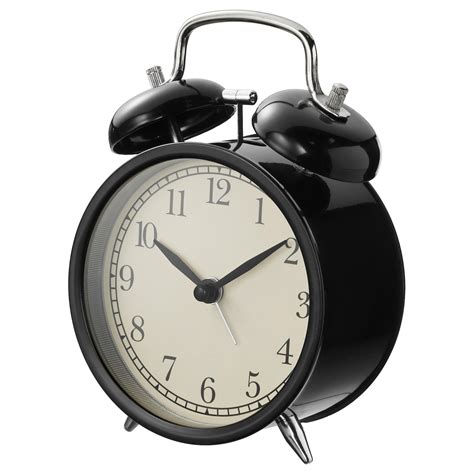 We have a range of styles, including a retro option with real bells. . Ikea alarm clock